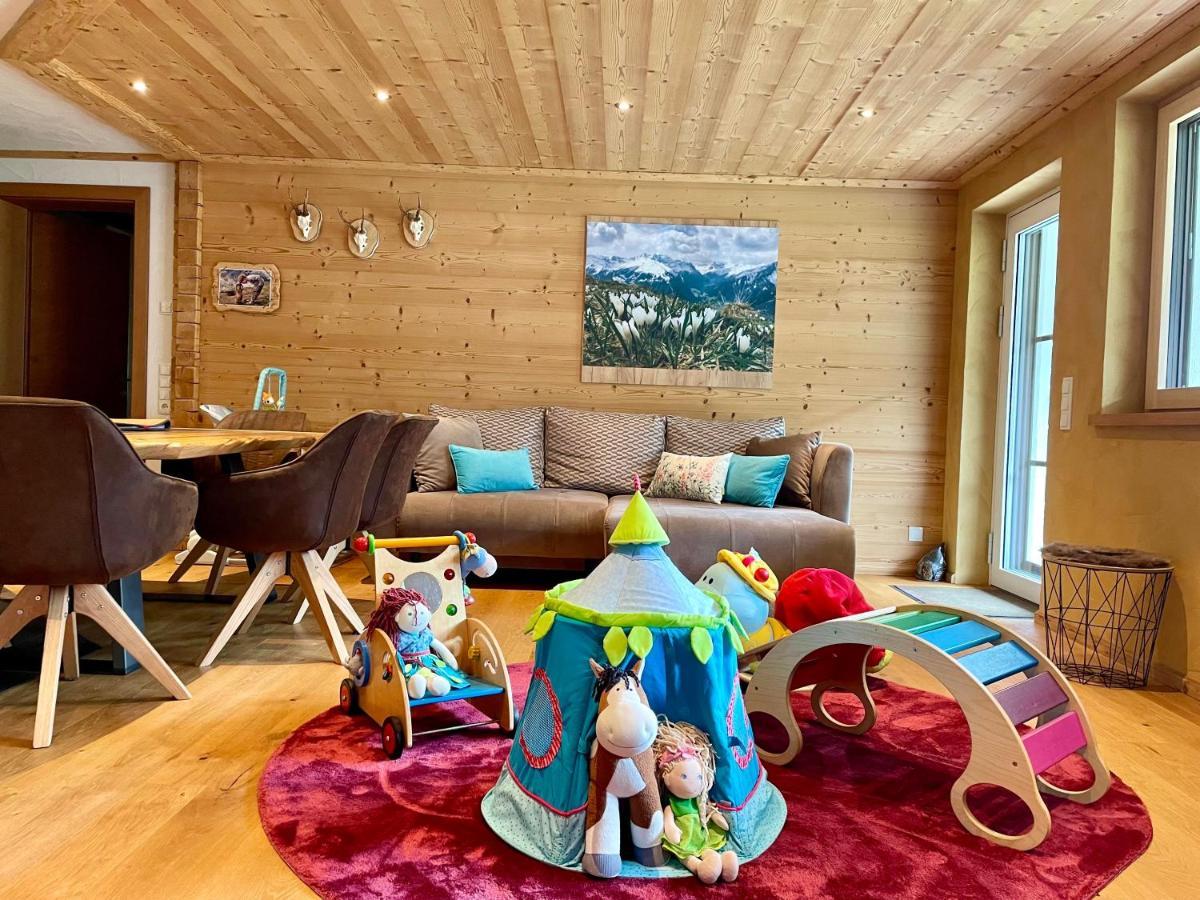 Alpenzauber Apartment Montafon Sankt Gallenkirch Buitenkant foto